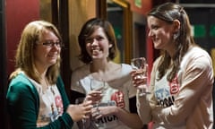 Helen Caldwell, centre, with her Let's Get Lyrical colleagues Claire and Frances