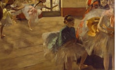 Edgar Degas' The Rehearsal