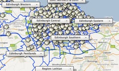 Edinburgh council has launched its election map