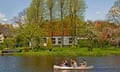 canoeing at Waterland nature reserve, Amsterdam