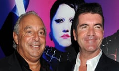 Philip Green and Simon Cowell