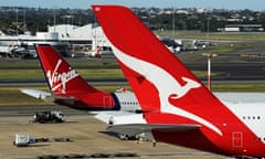 Quantas and Virgin flights cancelled in Australia