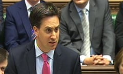 Ed Miliband at Prime Minister's Questions