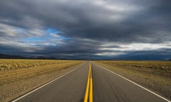 Storm Clouds Over Route 40 in Patagonia