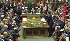 MPs in the House of Commons