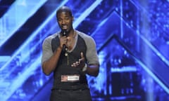 Terrell Carter performs on the X Factor