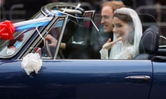 Newlywed Royals Leave Wedding Reception