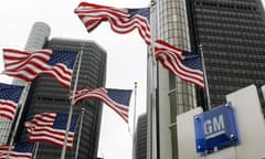 General Motors global headquarters in Detroit