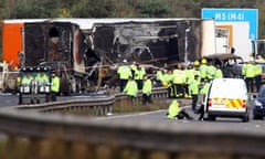 M5 crash deaths: fireworks organiser charged with manslaughter
