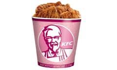 KFC buckets for the cure