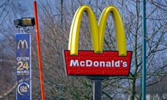 McDonalds fast food restaurant