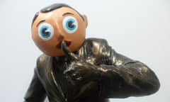 Statue of Frank Sidebottom