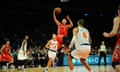 Houston Rockets' Jeremy Lin scores vs New York Knicks