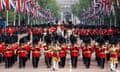 Trooping the colour