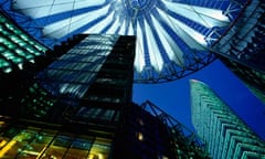 The Roof of The Sony Center in Berlin