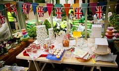 Traditional British bake sale