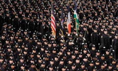 New York Police Department colour guard