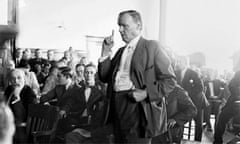 Clarence Darrow during the 'Trial of the century'