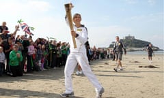 Olympic torch relay begins