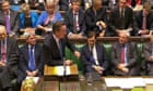 David Cameron in the House of Commons