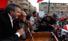 Bernard-Henri Lévy in Libya