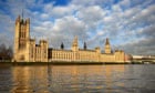 House of commons from south bank