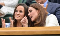 Pippa Middleton and the Duchess of Cambridge