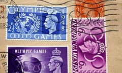 1948 London Olympic stamps 