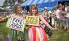 Free Hugs at Camp Bestival