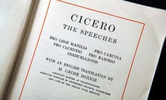 Copy of Cicero speeches