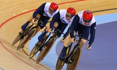 Sir Chris Hoy, Jason Kenny and Philip Hindes