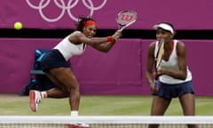 Serena Williams and Venus Williams - women's doubles final