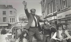 Clement Freud and family on his election to parliament July 1973