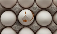 Cracked egg