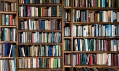 Books On Shelf In Bookshop