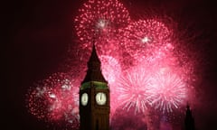 Fireworks London New Year's Eve