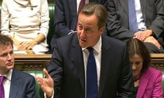 David Cameron PMQs