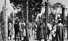 Suspected Mau Mau fighters, Kenya 1952