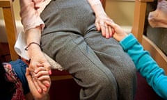 Holding hands adult social care