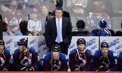 Colorado Avalanche head coach Patrick Roy