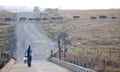 A boy runs to school in KwaZulu-Natal, where isiZulu speakers often miss out on an education.