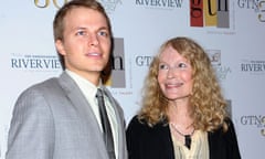 Ronan Farrow and his mother, Mia Farrow