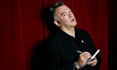 Comedian Stewart Lee at the Leceister Square Theatre in 2011