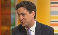 Ed Miliband on ITV's Daybreak
