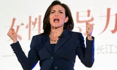 Sheryl Sandberg calls for women to lean in