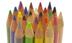 Coloured pencils