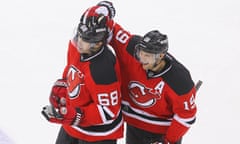 Jaromir Jagr, Travis Zajac