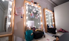 The dressing room of Tracy Ann Oberman