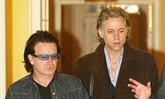 Bono and Geldof