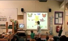 Primary school classroom, UK